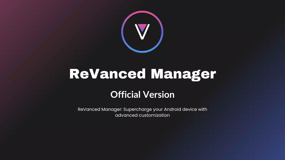 ReVanced Manager for Android