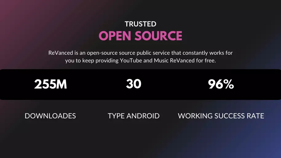 trusted open source revanced