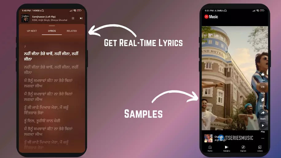Extended Music Real-Time Lyrics